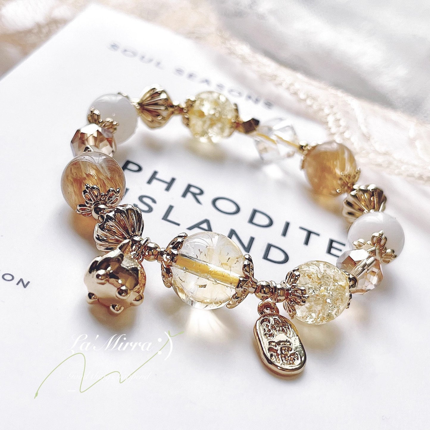 LIUVELLE Fortune Energy Crystal Bracelet – Attract Luck & Positive Vibes