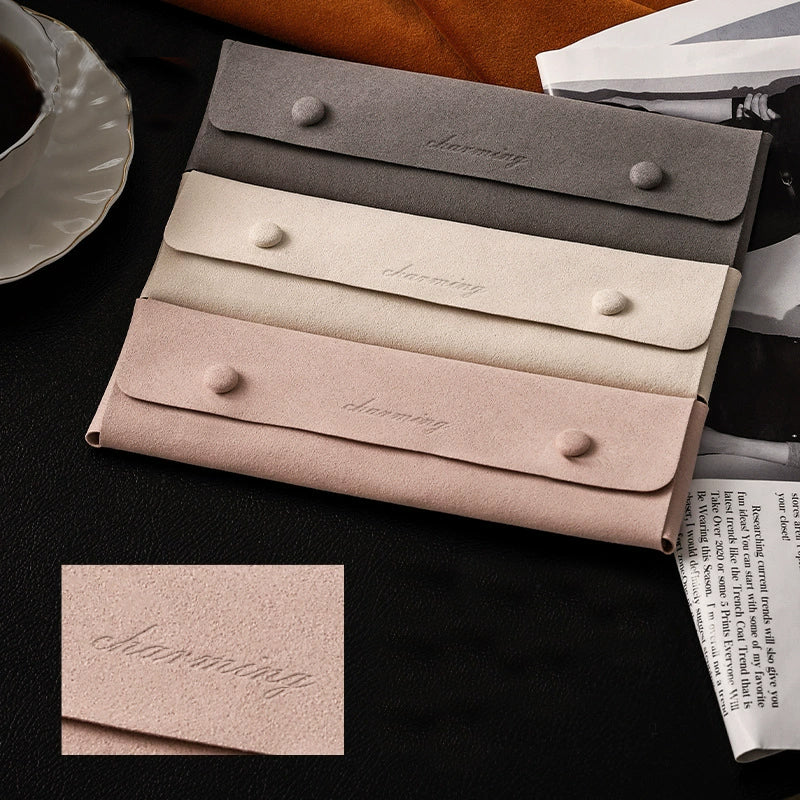 Liuvelle Velvet Jewelry Bag for Travel Storage - Elegant Organizer