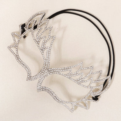 Elegant Half Face Mask for Halloween Parties & Dance Events