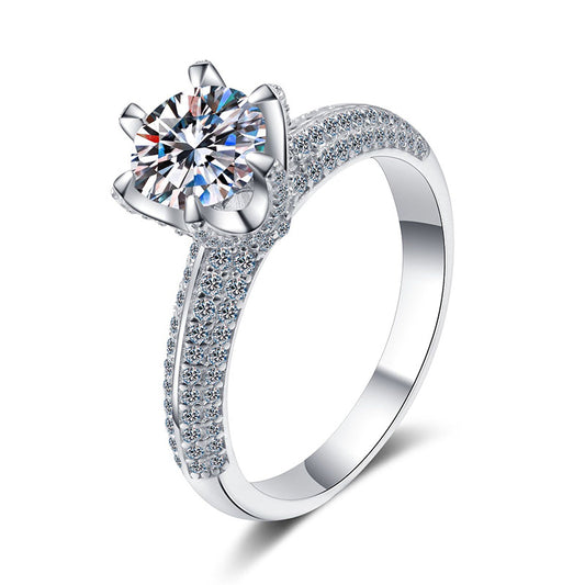 Liuvelle Starlight Promise Ring – Luxury Diamond Ring for Women2 carats