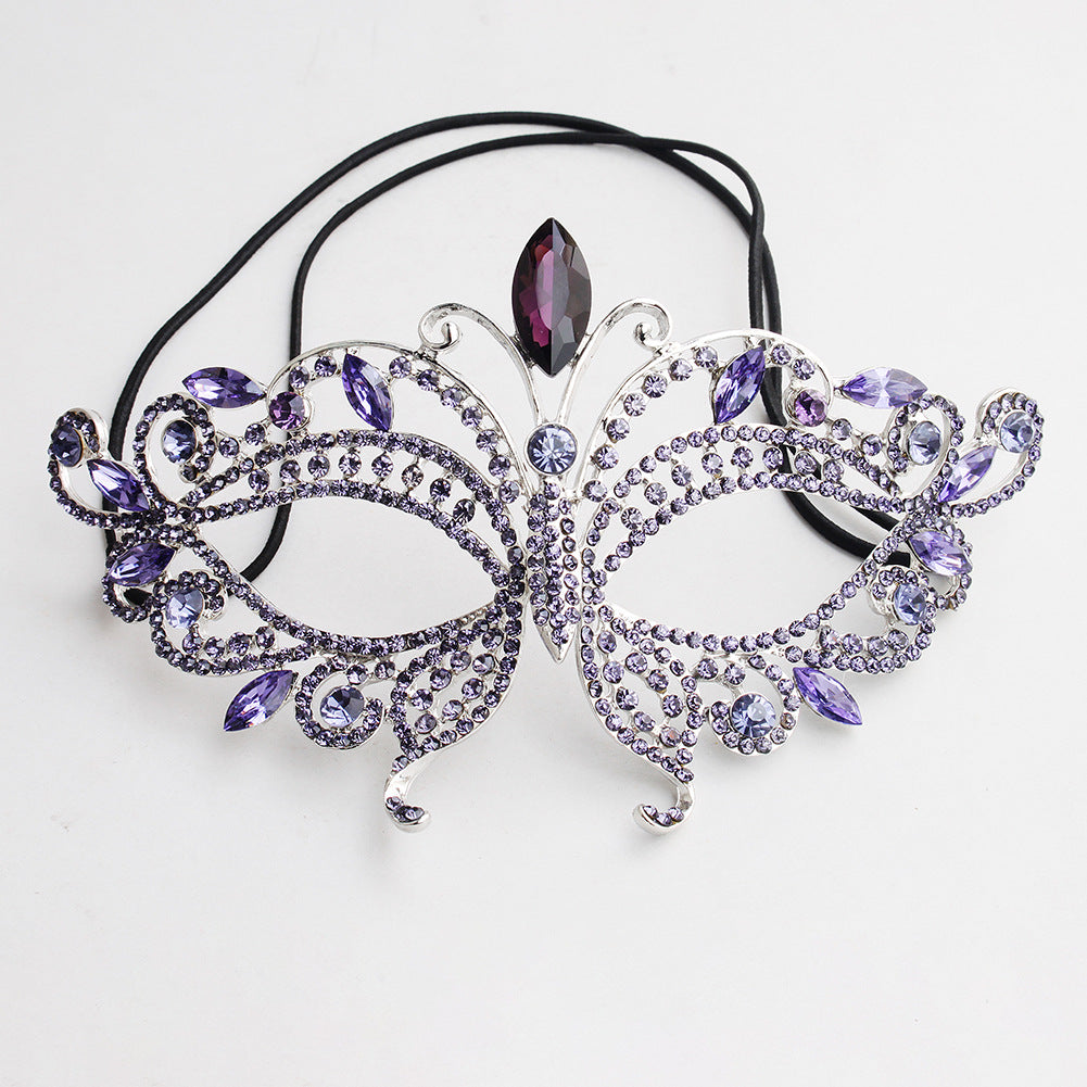 Elegant Half Face Mask for Halloween Parties & Dance Events