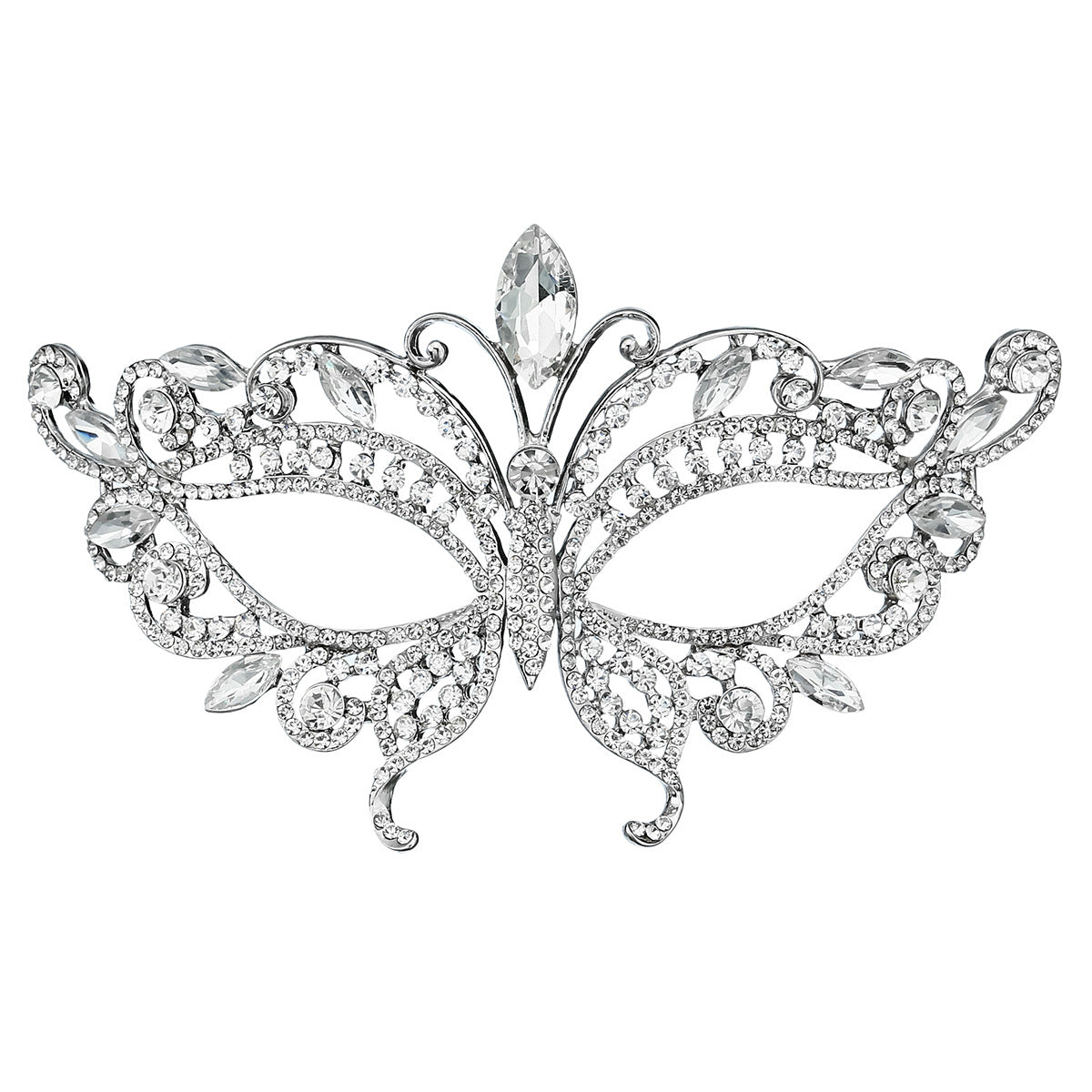 Elegant Half Face Mask for Halloween Parties & Dance Events