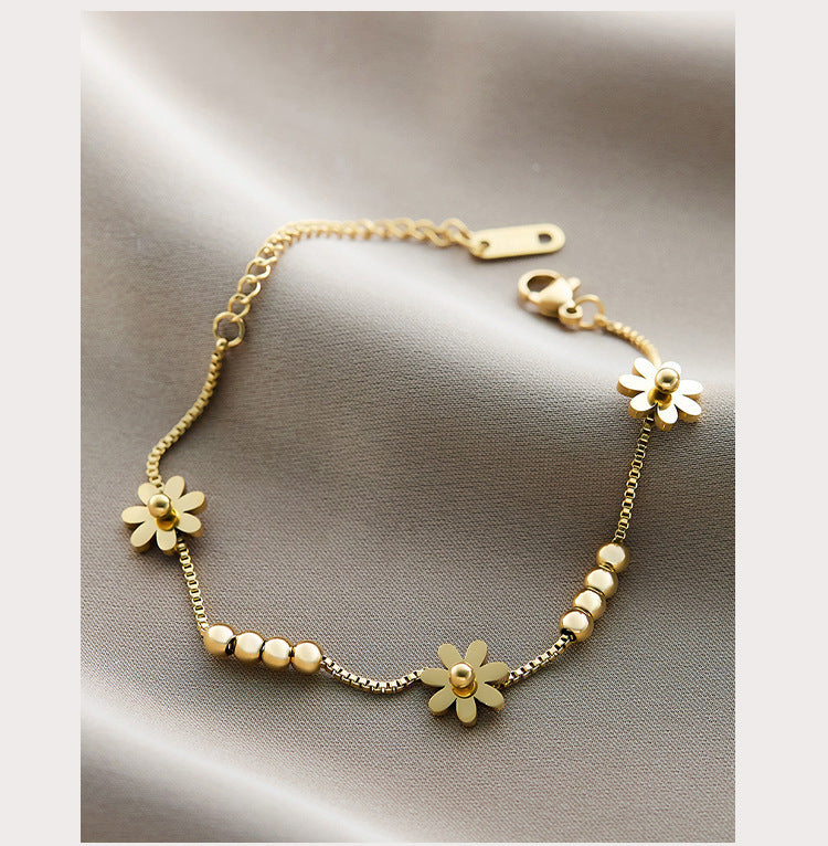 Liuvelle 18K Gold Multi-Style Bracelets – Perfect for Stacking & Everyday Wear