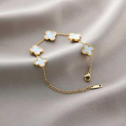 Liuvelle 18K Gold Multi-Style Bracelets – Perfect for Stacking & Everyday Wear