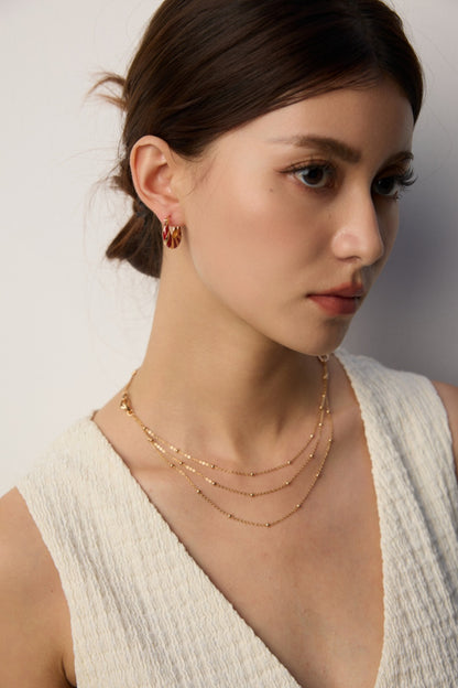 S925 Silver Minimalist Design Necklace - Adjustable