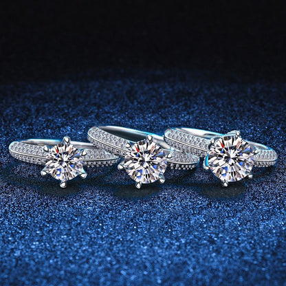 Liuvelle Starlight Promise Ring – Luxury Diamond Ring for Women2 carats
