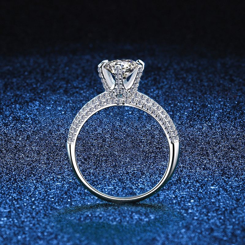 Liuvelle Starlight Promise Ring – Luxury Diamond Ring for Women2 carats