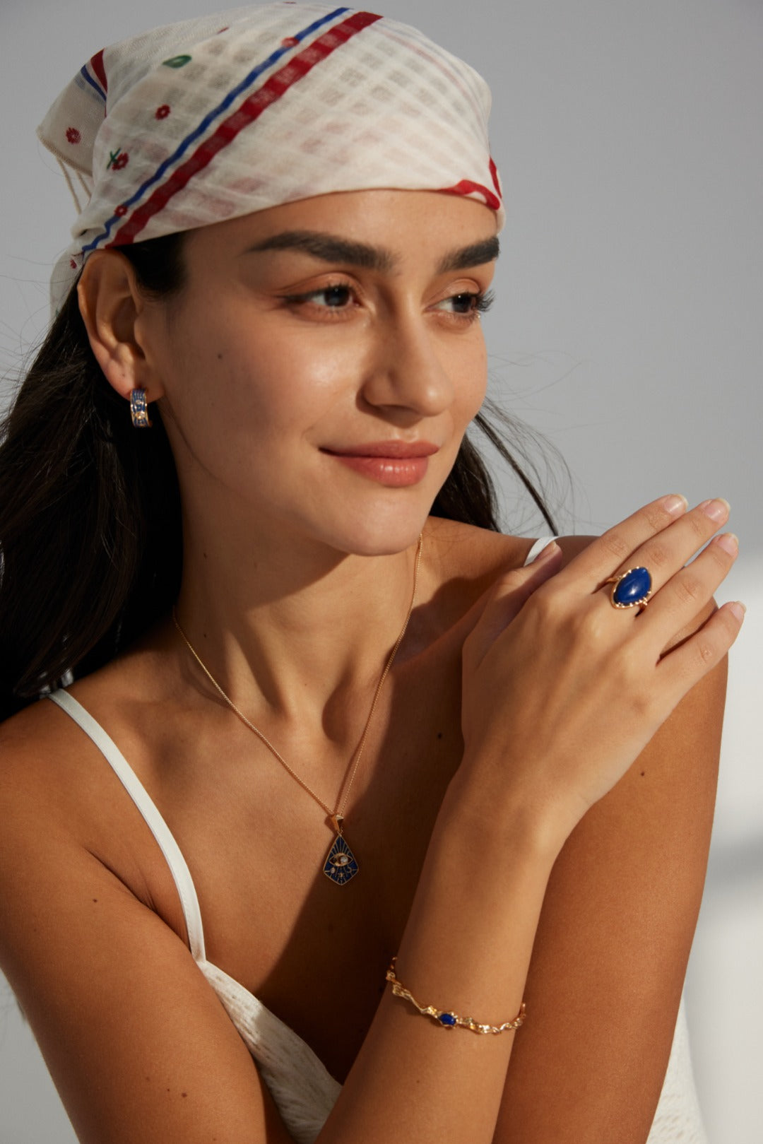 S925 Silver Lapis Lazuli Bracelet (Adjustable)