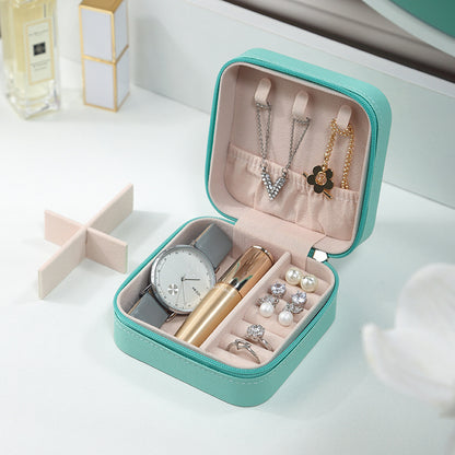 Liuvelle Travel Jewelry Box - Stylish Minimalist Organizer for Easy Storage