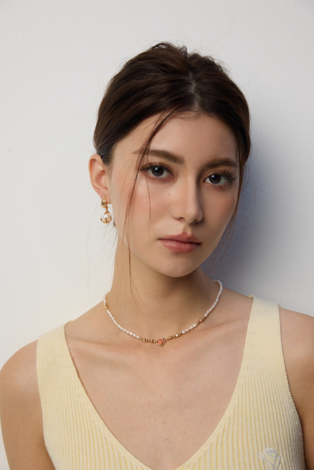 Liuvelle S925 Silver Vintage Natural Pearl Rhodochrosite Necklace