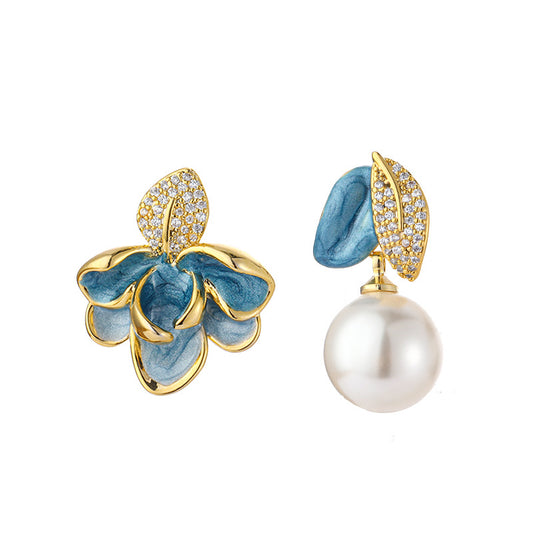 Liuvelle French Retro Pearl Earrings
