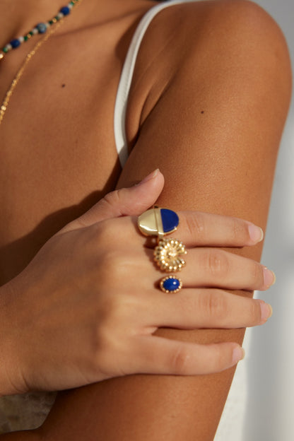 925 Silver Vintage Lapis Lazuli Ring