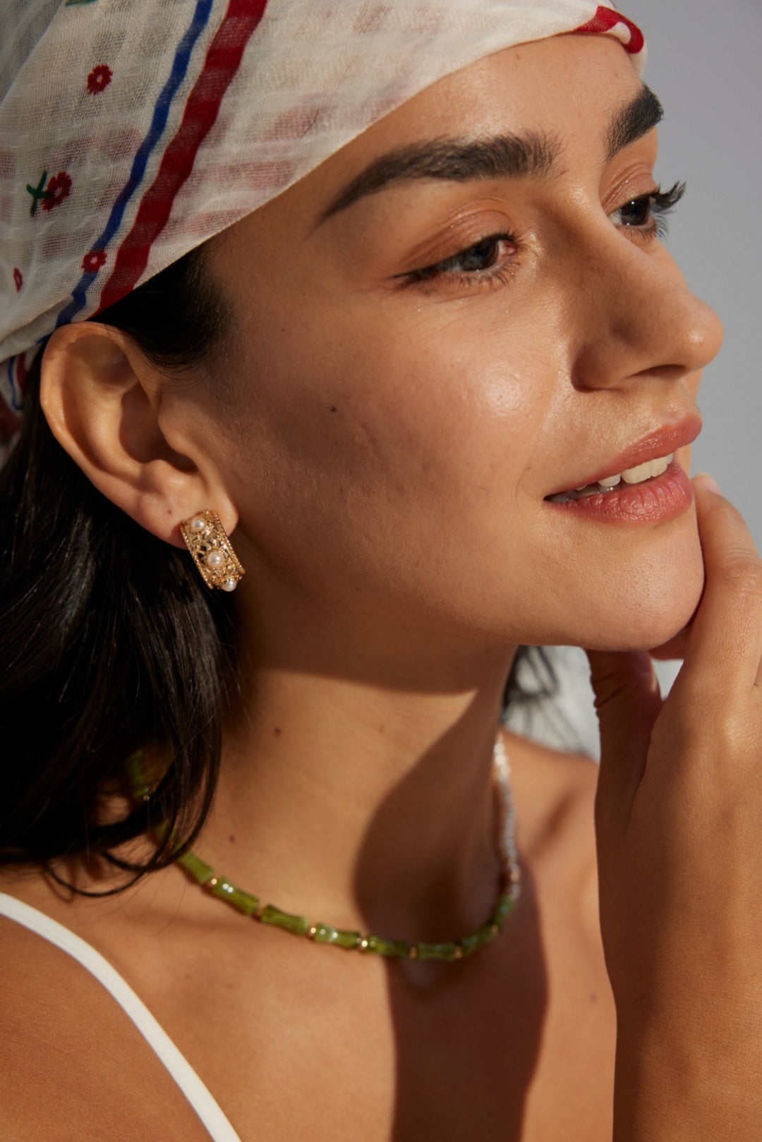 S925 Silver Vintage Shell Pearl Earrings