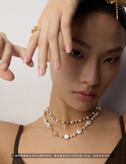 Sterling Silver Pearl Necklace