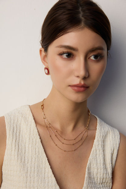 S925 Silver Minimalist Design Necklace - Adjustable