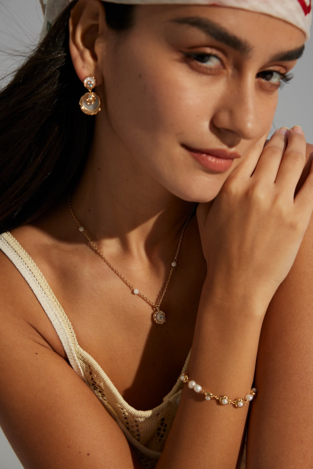 925 Silver Mother of Pearl Elegant Earrings