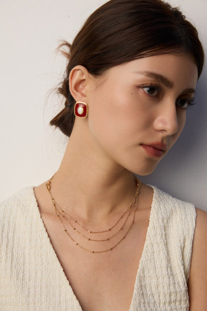 S925 Silver Minimalist Design Necklace - Adjustable