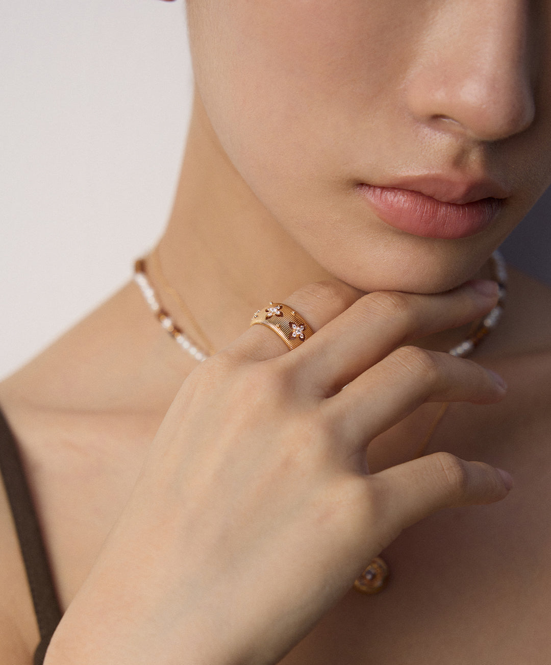 925 Silver Minimalist Cubic Zirconia Ring