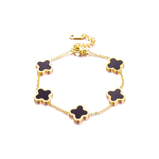 Liuvelle 18K Gold Multi-Style Bracelets – Perfect for Stacking & Everyday Wear