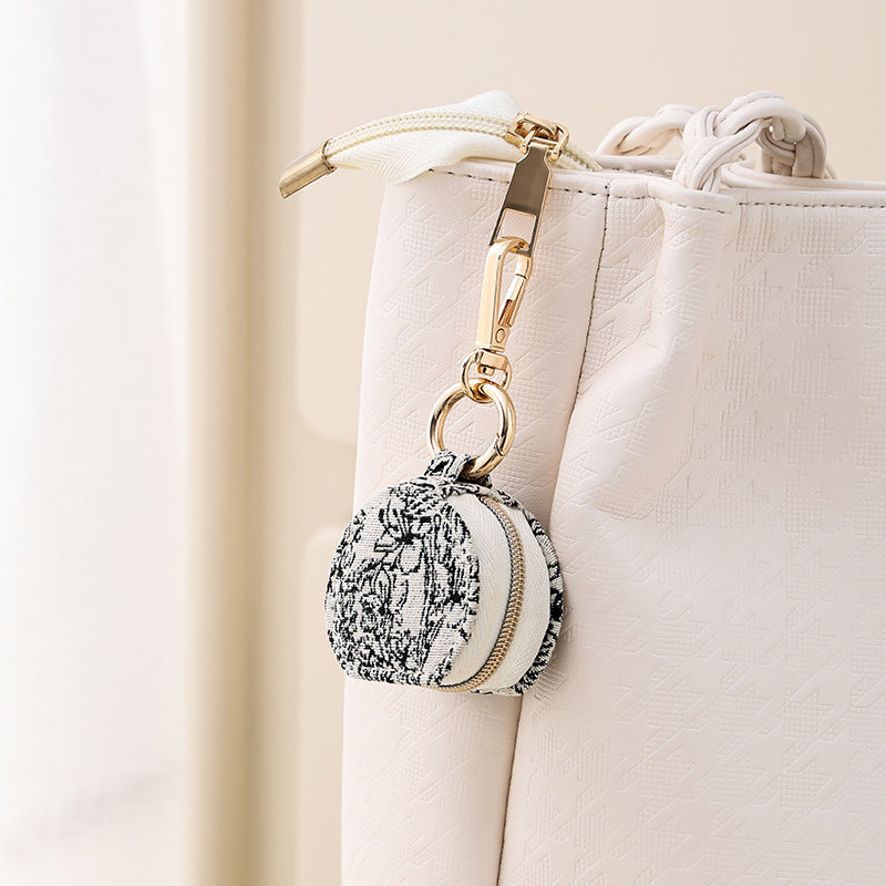 Liuvelle Mini Leather Jewelry Box for Ring Storage and Organizing