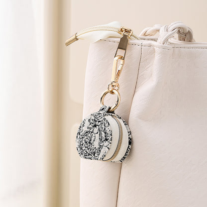 Liuvelle Mini Leather Jewelry Box for Ring Storage and Organizing