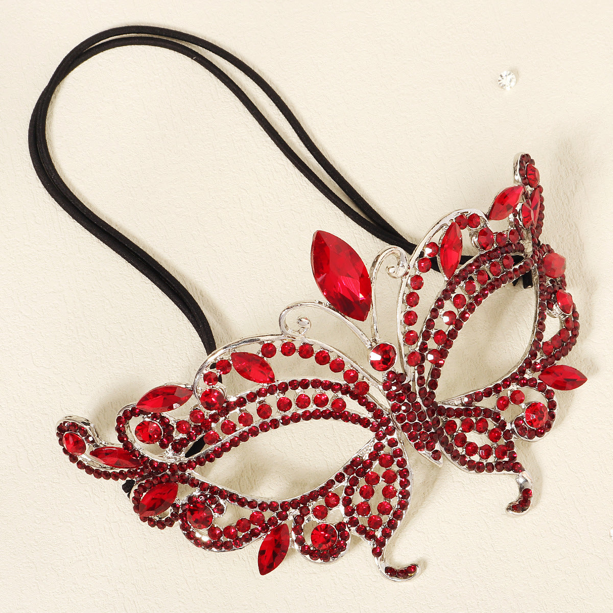 Elegant Half Face Mask for Halloween Parties & Dance Events