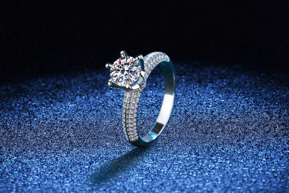 Liuvelle Starlight Promise Ring – Luxury Diamond Ring for Women2 carats