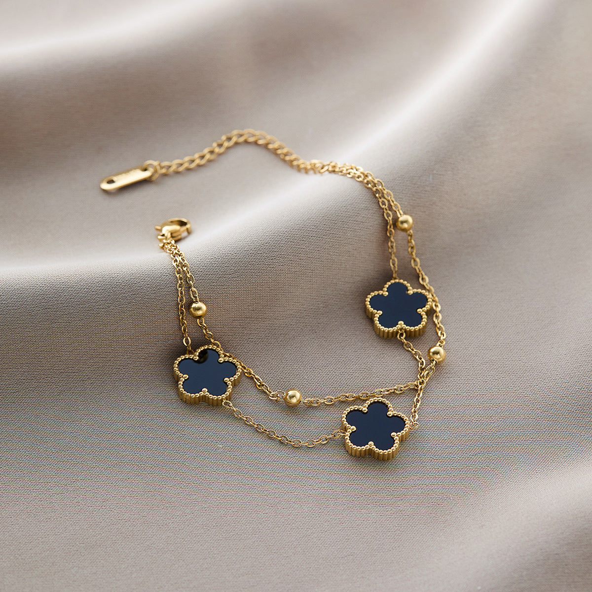 Liuvelle 18K Gold Multi-Style Bracelets – Perfect for Stacking & Everyday Wear