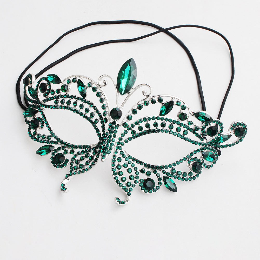 Elegant Half Face Mask for Halloween Parties & Dance Events