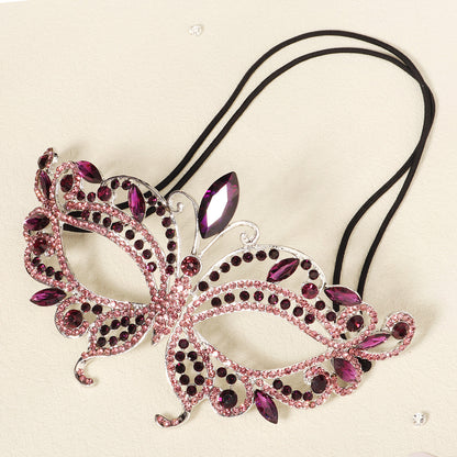 Elegant Half Face Mask for Halloween Parties & Dance Events